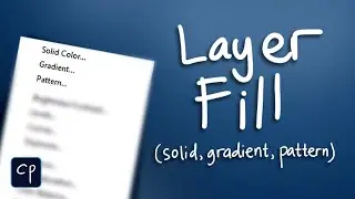Fill Layer (Solid, Gradient & Pattern) di Photoshop