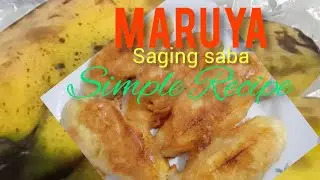 Cooking|Maruya simple Recipe |Banana Fritters@Daily Simple Life Ph