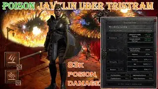 Diablo 2 Resurrected - Charged Strike Poison Javelin Uber Tristram