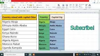 How to separate names in EXCEL|| Advanced EXCEL tutorial.