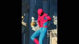 Epic helicopter chase scene pt.1 #spidermanremastered #spiderman