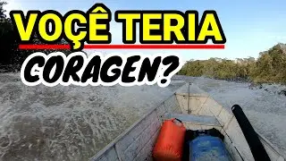 Passando pelas corredeiras mais perigosas 😱 do Rio mucaja&iacute; RR