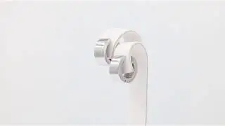Классические круглые серьги кольцами широкие из серебра Ms002 в SilverLand