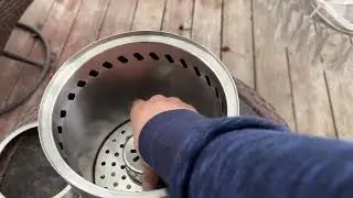 HGD Small Tabletop Fire Pit, Smokeless Table Top Firepit, Portable Mini Stove with Carry Bag Review