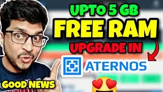 How To Increase RAM in Aternos Upto 5GB for FREE | How to get more RAM on Aternos for Free