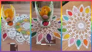 Amazing type of table runner ideas #crochet #handmade #trending 