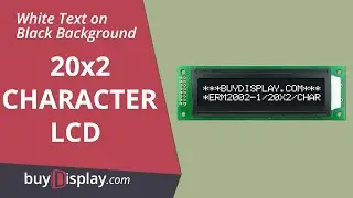 Arduino Black LCD 20x2 I2C Code Character Module Display High Contrast