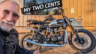 Кастомный RE Meteor 350 - ДВА ЦЕНТА - Baxter Custom Works - Вау!