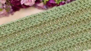 Woww amazing✨ very easy crochet baby blanket model💕#crochet #tunisian #knitting 