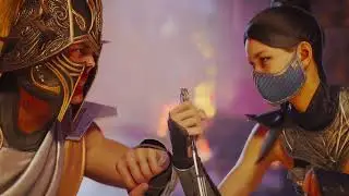 Kitana vs Havik, Kombat League, T14, Janet Cage kameo, MK2 movie skin, Mortal Kombat 1