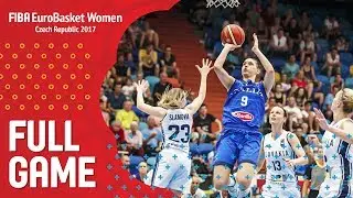 Slovak Republic v Italy - Full Game - FIBA EuroBasket Women 2017
