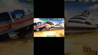 Metro Train Crushed Icebreaker Before Train & Yacht | Off The Road OTR Offroad Car Driving Gameplay