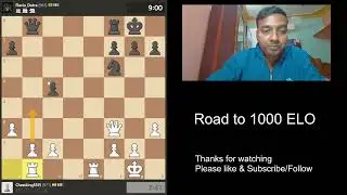 Chess rating climb Road To 1000 ELO part 12 #chess #checkmate #chessrating