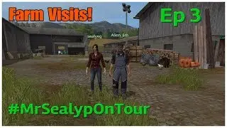 Давайте поиграем в Farming Simulator 17 PS4: #MrSealypOnTour, эпизод 3 (посещение фермы!) Alien_Jim