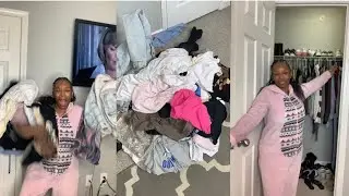VLOG | GETTING RID OF OLD CLOTHES | DECLUTTER MY ROOM WITH ME!!