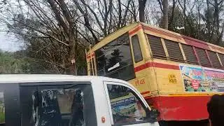 konnakkad to pala ksrtc super fast accident