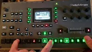 ELEKTRON OCTATRACK LIVE TECHNO BEAT - CAMERA TEST