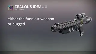 the stormtrooper rifle is either very funny or bugged