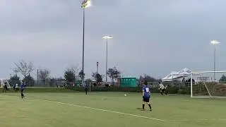 Cal North State Cup 2020 U13 Austin short pass to outside back