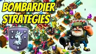Defeating Global Leaderboard Bases - Bombardier Strategy (Boom Beach)