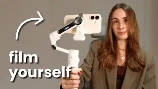How to film videos for your small business | phone gimbal setup