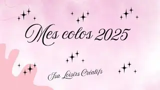 Tous mes colos terminés 2025 🖌️😊
