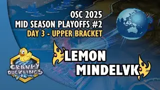 Lemon vs MindelVK - PvP | OSC 2025 Mid Season Playoffs #2 Day 3 | StarCraft 2 Tournament