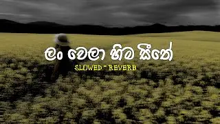 ලං වෙලා හිම සීතේ  (sloved-reverb) udesh indula Music Video (Music Video) | මනෝපාරකට තනියම අහන්න 🎧🖤