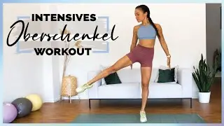Intensives BEIN Workout | Innere & äußere OBERSCHENKEL | Ohne Wiederholungen | mit Warm up