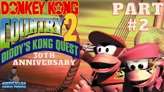 Knuckles Let's Play Donkey Kong Country 2 30th Anniversary Part 2: Lava World!!!