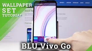 How to Change Wallpaper in BLU Vivo Go &ndash; Home Screen Update