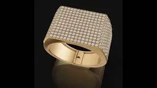 ✨ Gold Plated Moissanite Diamond Ring | 1.59 Carat | 925 Silver Luxury 💍 @kowfjewellery