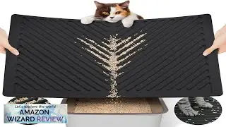 Silicone Cat Litter Mat Rubber Litter Trapping Mat Waterproof Cat Litter Box Review