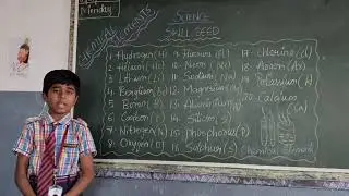 #Skill Seed - Where Learning Begins -  Chemical Elements by Grade VI @ KTS NAGOLE