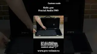 Кейс для процессора Fractal Audio FM9 + EV1. #workshopvelimir #customshop #fractalaudiofm9  #custom