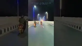 OLD BRAMANI BRIDGE WITH  UPDATED VERSION 🤩🤩🥳🥳 #shorts #viral #rourkela #ytshorts