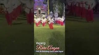 Rejang Rare Angon - PKK Br. Belulang Desa Adat Kapal - versi Angklung