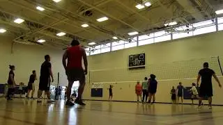 Jack & Jill Sports: Summer '17 Volleyball: MON Week 4 - Vs Mimi 1/2