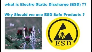 WHAT IS ELECTRO STATIC DISCHARGE (ESD) ? WHY WE SHOULD USE ESD SAFE PRODUCTS ?