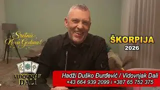 Vidovnjak Dali: Škorpijama 2026. u znaku Novca!