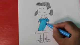 HOW TO DRAW LINUS  CHARLIE BROWN