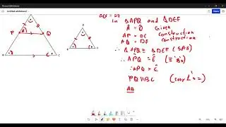 SIMILARITY THEOREM PROOF GRADE 12