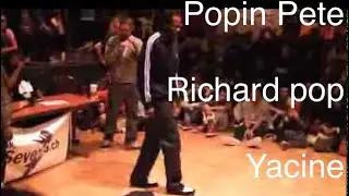 Yacine, Richard Pop & Popin pete démonstr@tion du jury Popping - #MRbenoitDtv