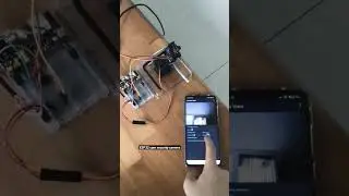 ESP32 camera + dual axis servo. Control over internet #esp32project #esp32cam #esp32 #arduino
