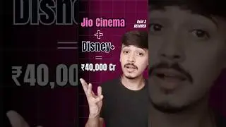 RELIANCE JIO Acquired DISNEY+ HOTSTAR for 40,000 Crores ? | Encoding Careers #shorts