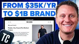 It’s Not Too Late: How a Failed Musician Built a $1B T-Shirt Brand