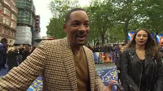 Aladdin: Will Smith London Red Carpet Movie Interview | ScreenSlam