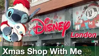 Disney Christmas Shop with Me (Ornaments, soft toys, homeware, Munchlings) | London Disney Store