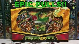 OPENING AN EPIC POKEMON FLYGON EX BOX!!