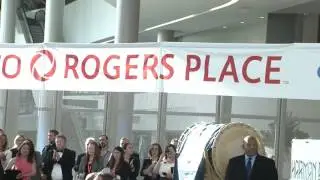 Guy Laurence introduces Rogers Place to Edmonton